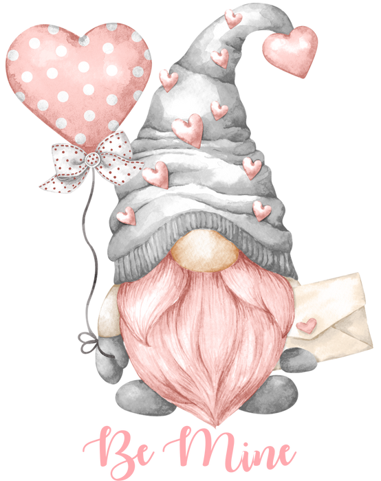 Valentine Gnome Be Mine