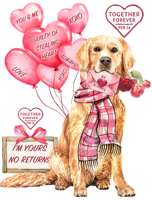Valentine Dog Love Forever