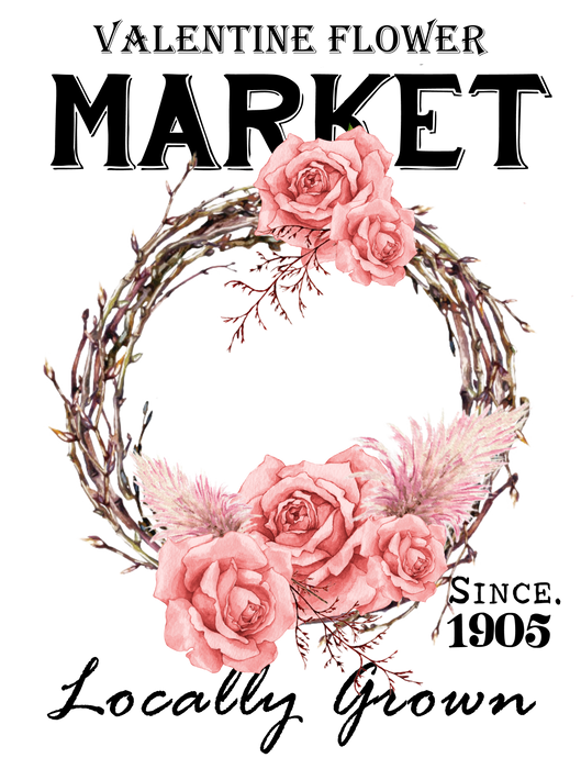 Valentine Flower Market Boho