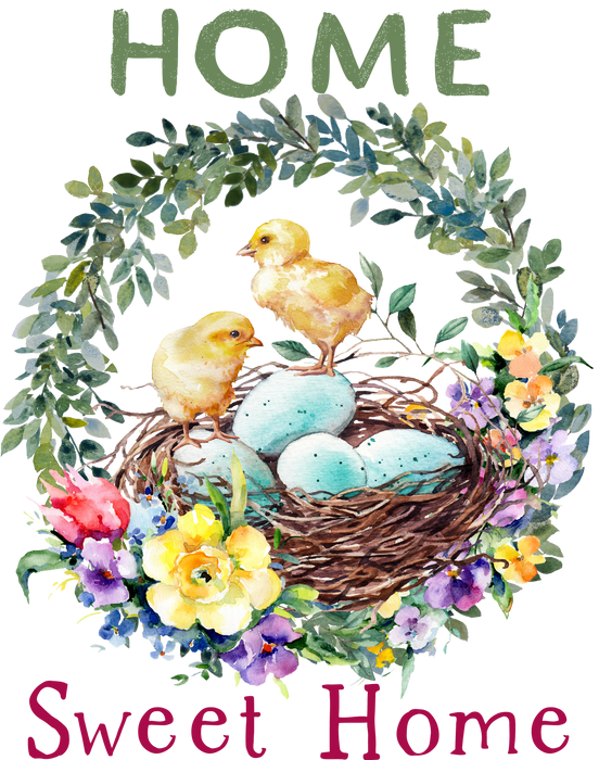 Easter Chicks Sweet Home