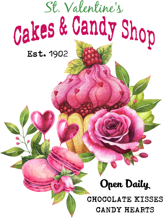 Valentine Cake & Candy Shop