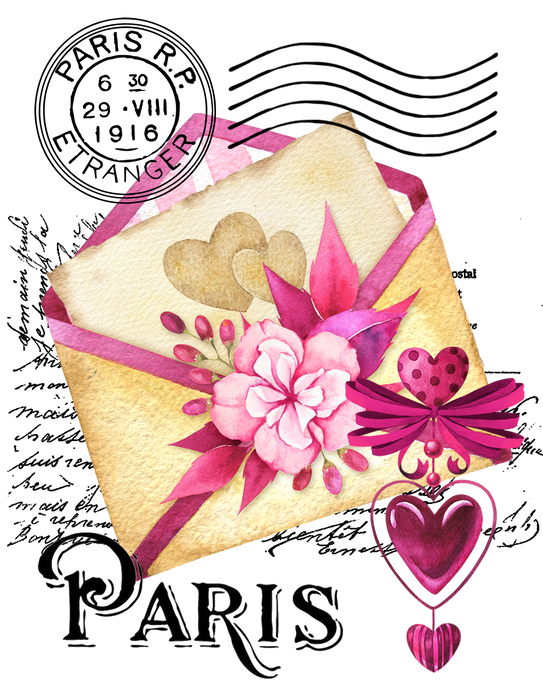 Valentine Paris Love Letter