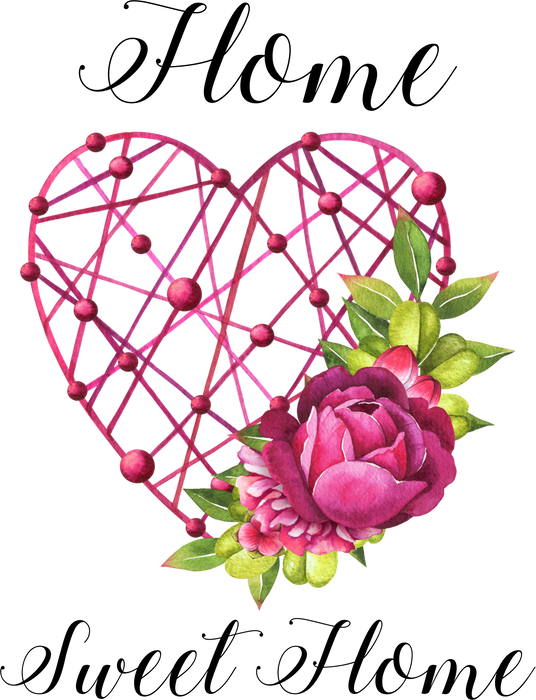 Valentine Heart Home Sweet Home