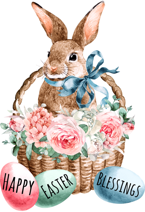 Happy Easter Blessing Bunny