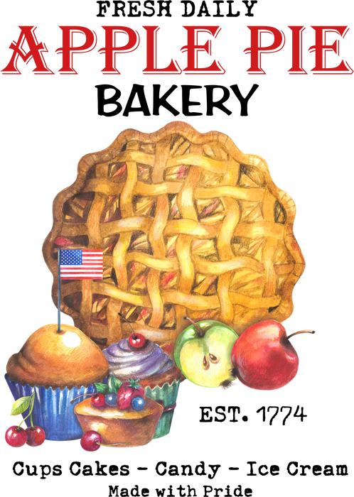 Patriotic Apple Pie Bakery