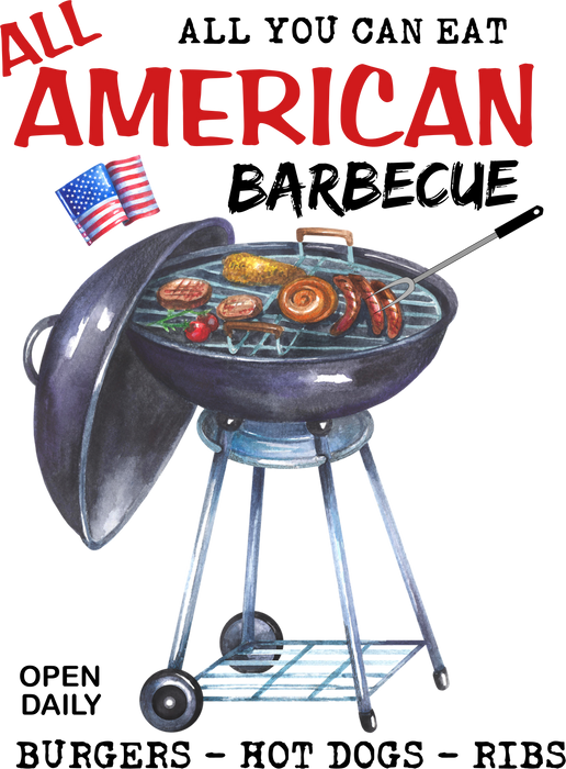 All American Barbecue Patriotic