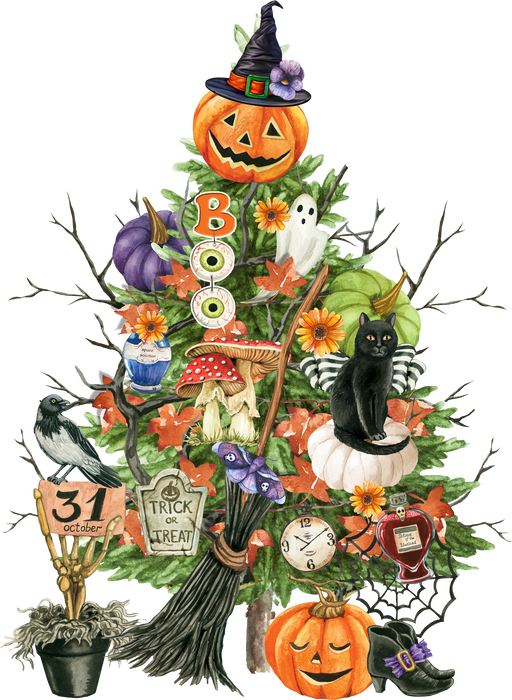 Halloween Trick or Treat Tree