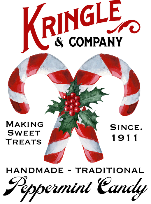 Christmas Candy Cane Kringle & Co.