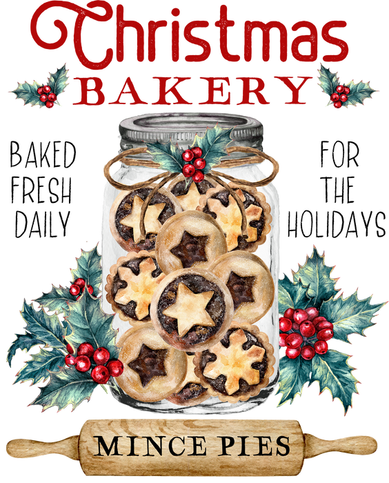 Christmas Bakery Cookies Mince Pie