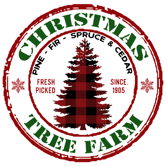 Christmas Tree Farm Red Buffalo