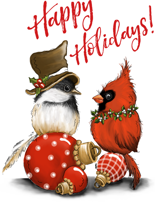 Christmas Birds Cardinal
