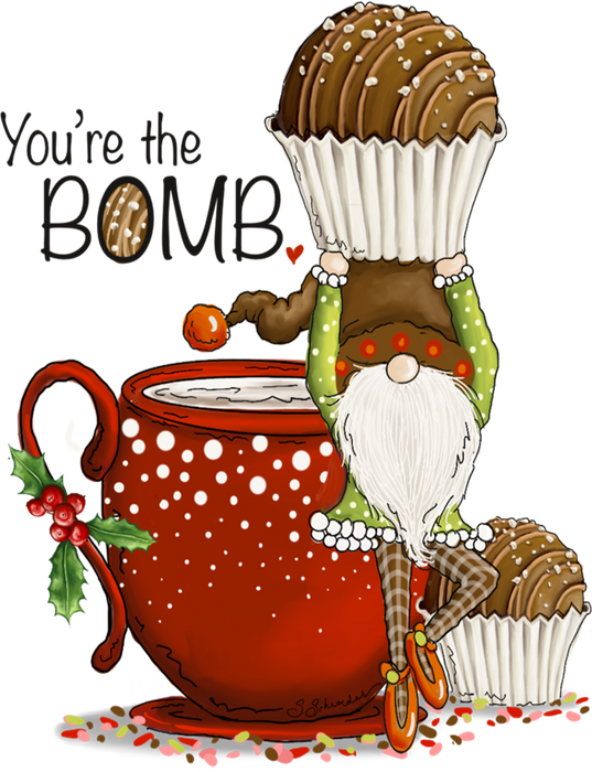 Christmas Chocolate Bomb