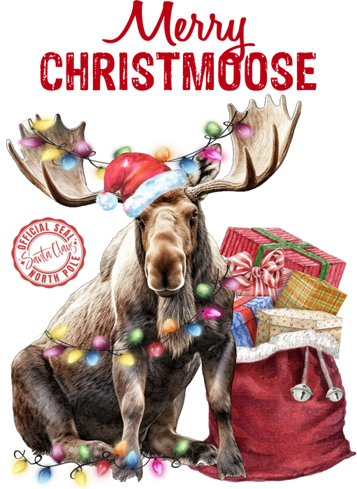 Christmas Merry Christmoose Moose