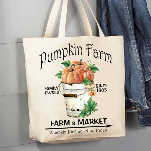 Cotton Canvas Tote Bag