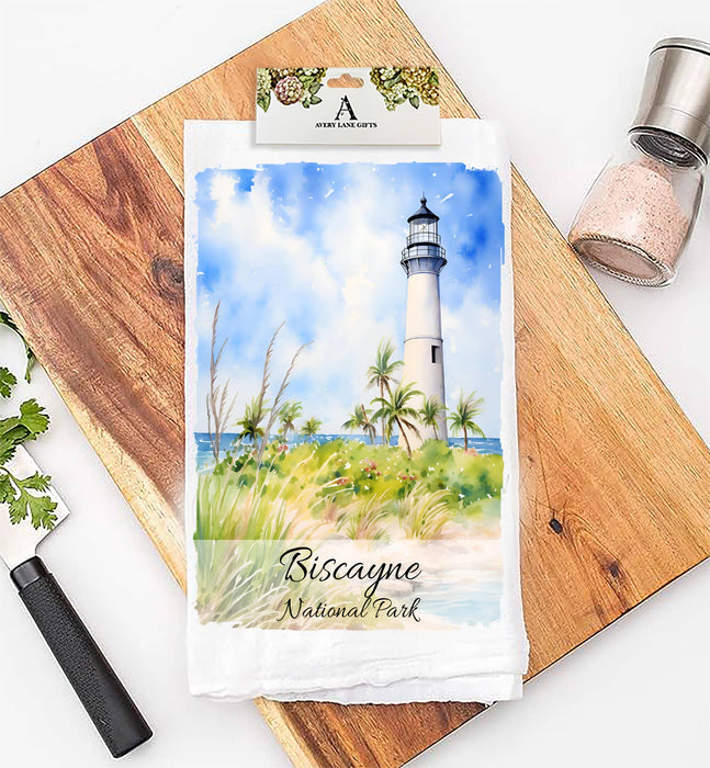 Biscayne National Park Florida Keys  Flour Sack Tea Towel
