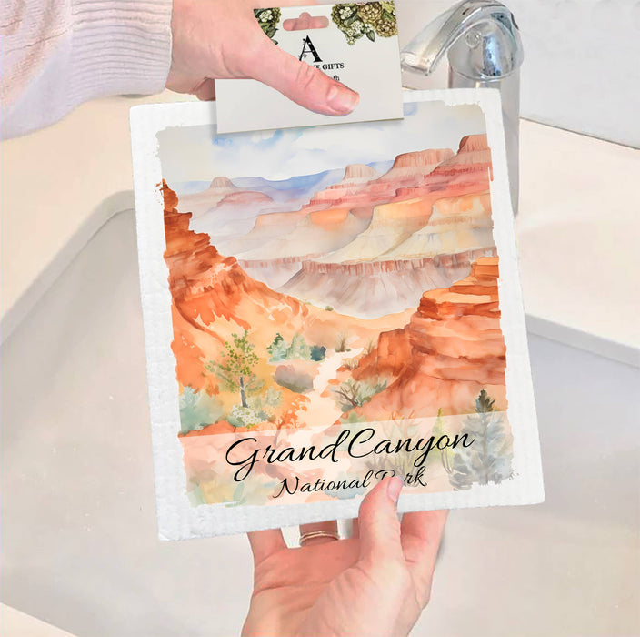 Grand Canyon National Park Arizona SWEDISH DISH CLOTH