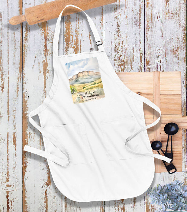 Guadalupe Mountains National Park Texas Kitchen Cotton Apron