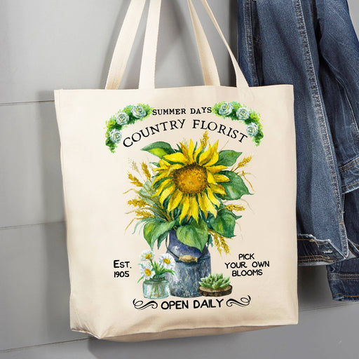 Cotton Canvas Tote Bag
