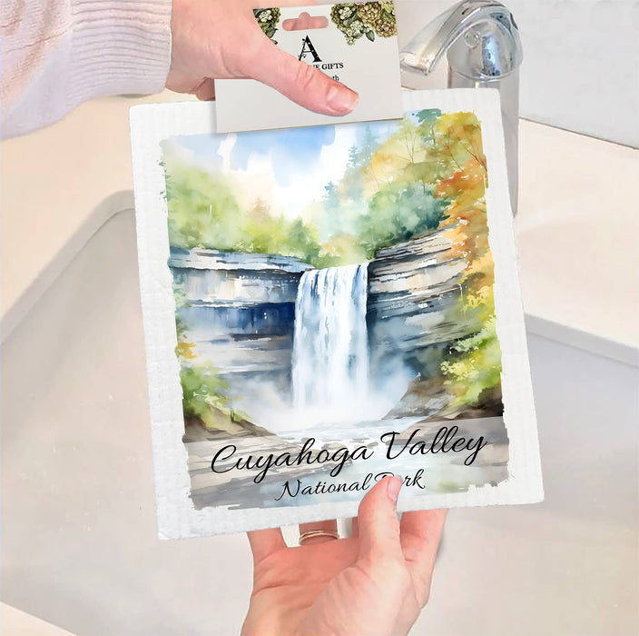 Cuyahogan Valley National Park Ohio  SWEDISH DISH CLOTH