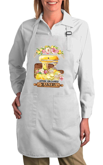 Farmhouse Lemon Orchard Bakery Cotton Apron