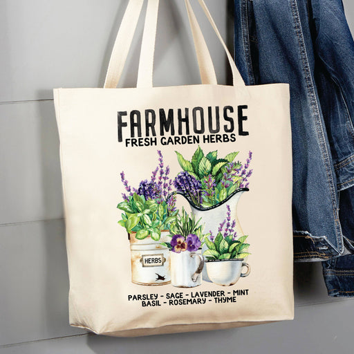 Cotton Canvas Tote Bag