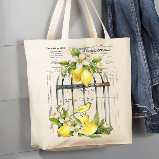 Cotton Canvas Tote Bag