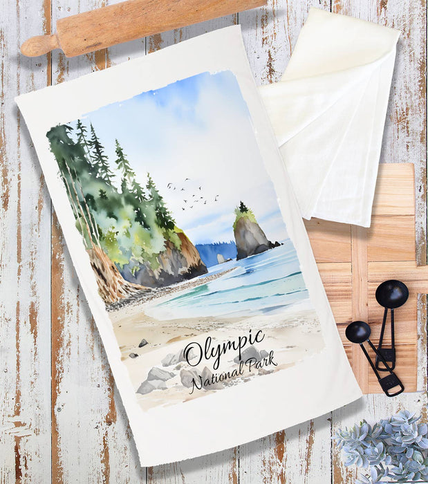 Olympic National Park Washington Terry Cloth Towel