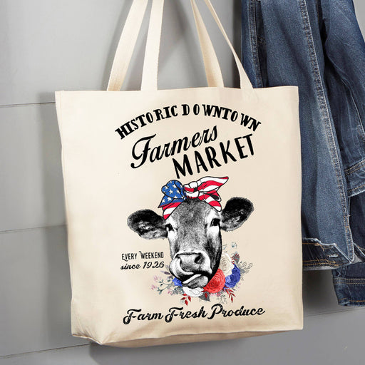 Cotton Canvas Tote Bag