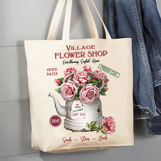 Cotton Canvas Tote Bag