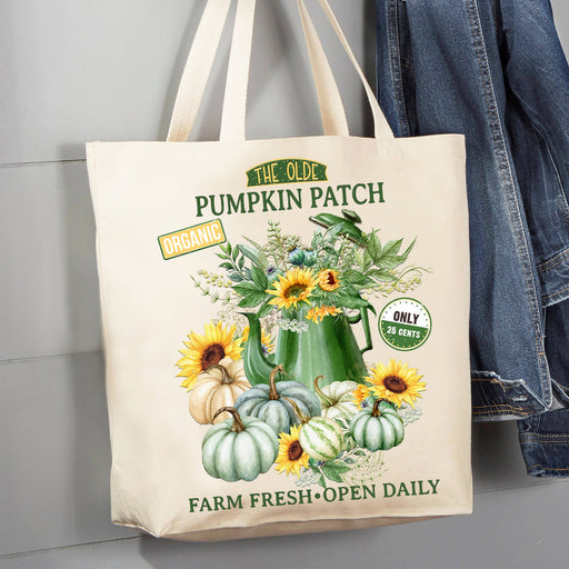 Cotton Canvas Tote Bag