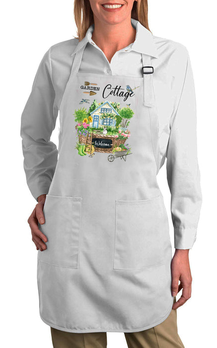Garden Cottage Spring Cotton Apron