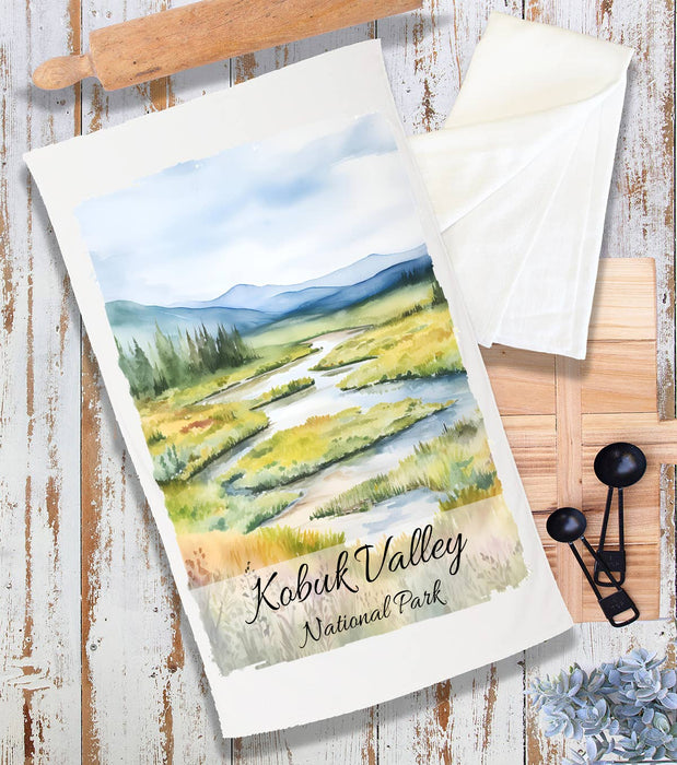 Kobuk Valley National Park Alaska Terry Cloth Towel