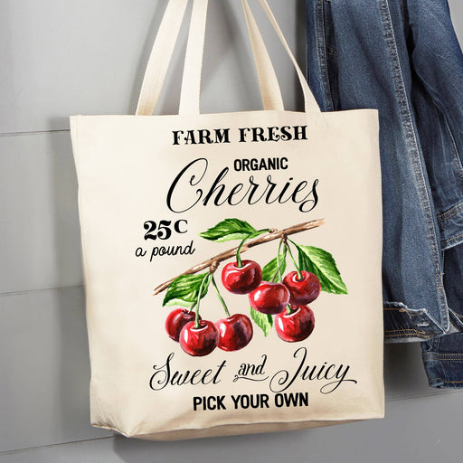 Cotton Canvas Tote Bag