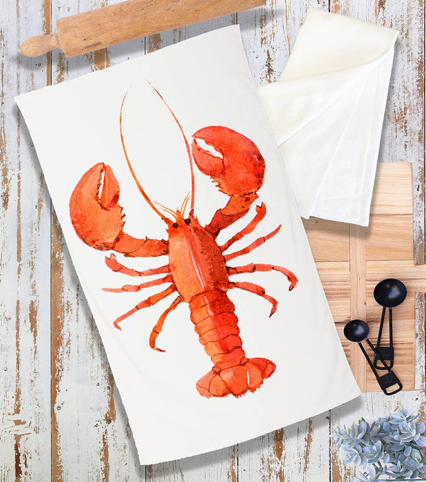 Maine Lobster Coastal Terry Cloth Towel