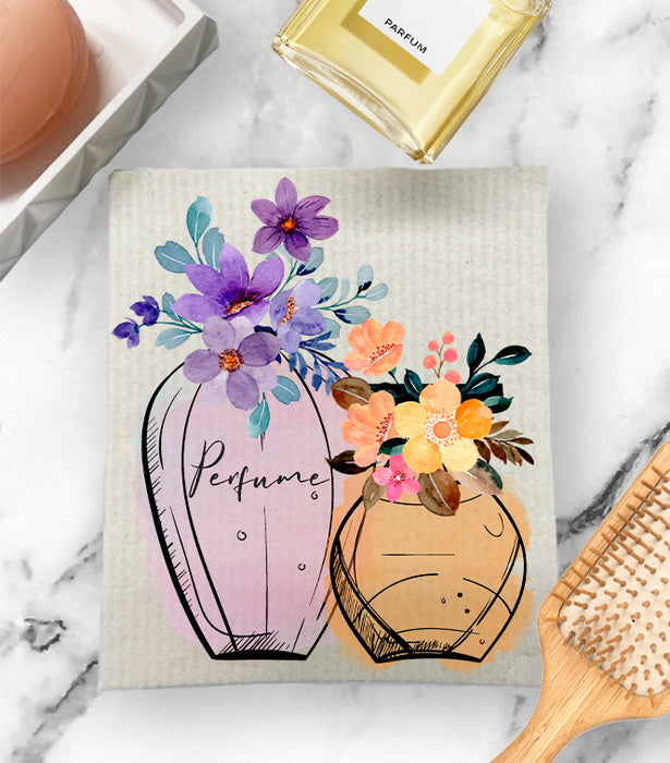 Bath & Body Perfume Bottles Floral SWEDISH BODY CLOTH