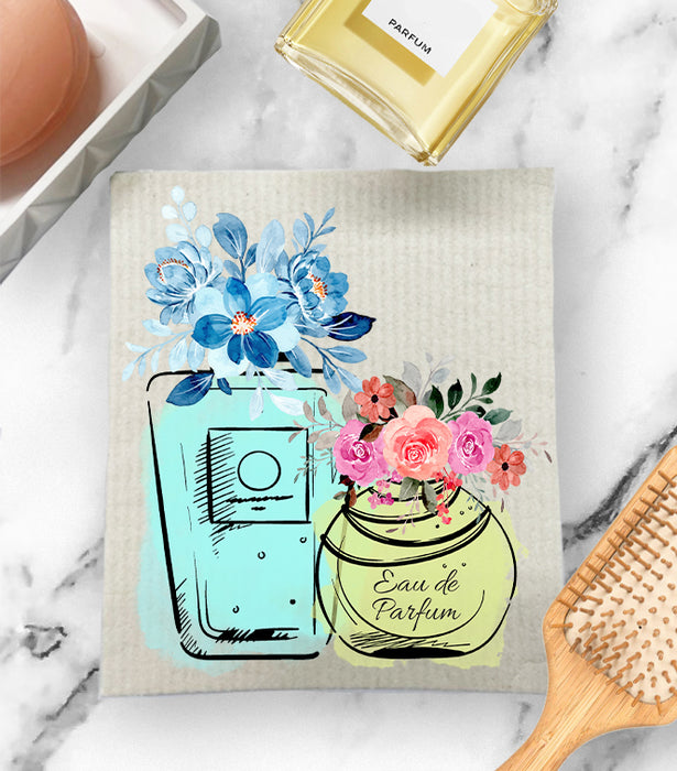 Bath & Body Perfume Bottles Floral SWEDISH BODY CLOTH