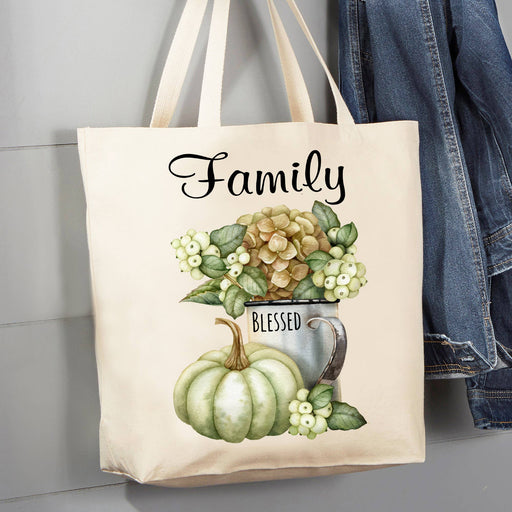 Cotton Canvas Tote Bag