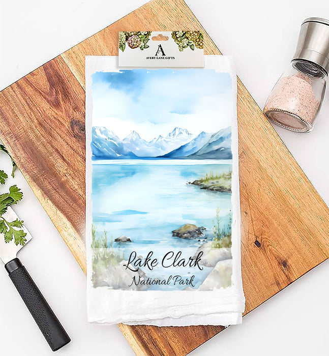 Lake Clark National Park Alaska  Flour Sack Tea Towel