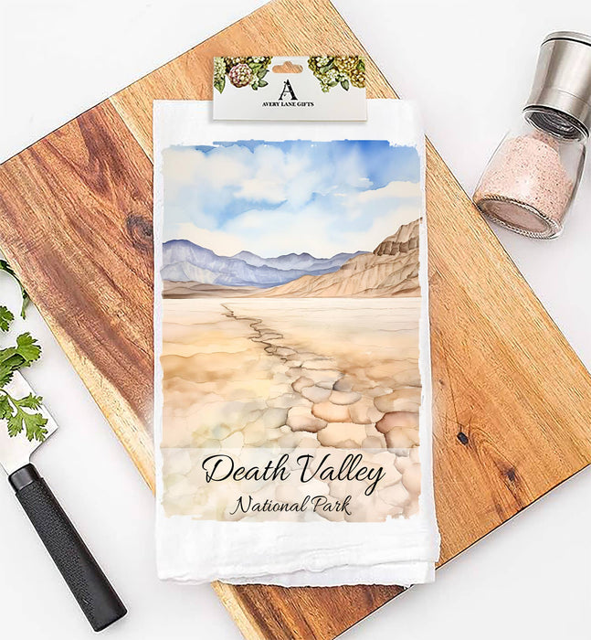 Death Valley National Park California  Flour Sack Tea Towel