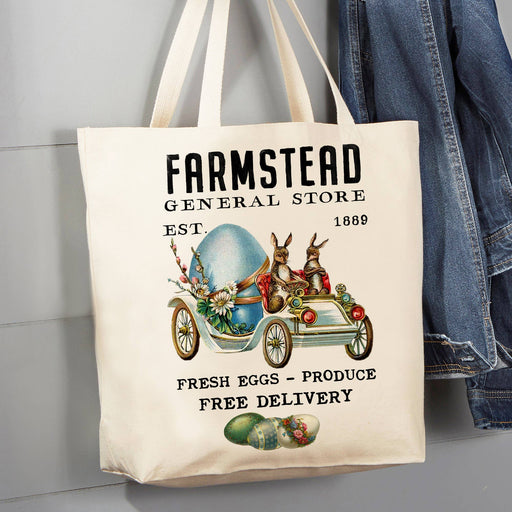 Cotton Canvas Tote Bag