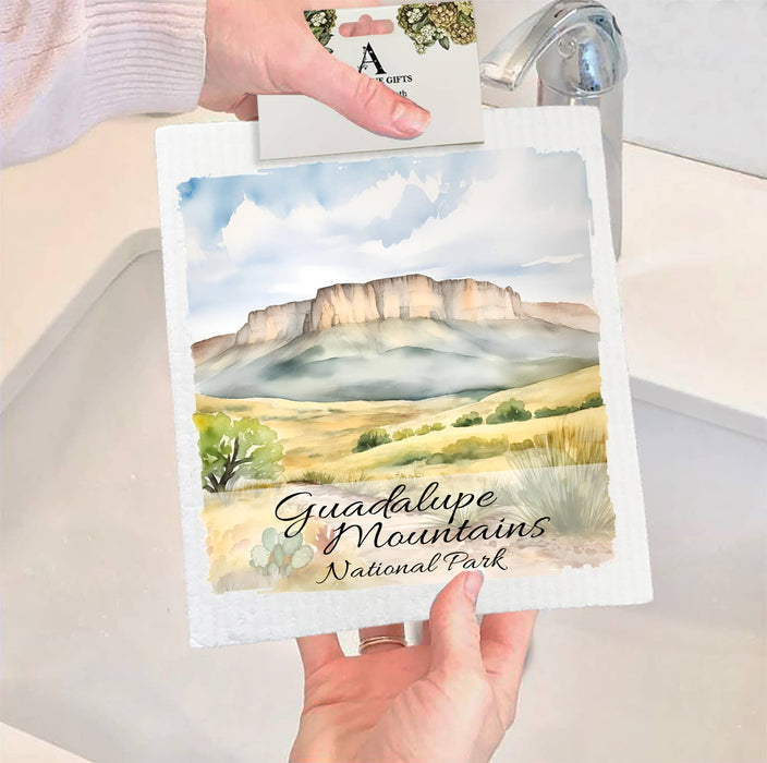 Guadalupe Mountains National Park Texas SWEDISH DISH CLOTH
