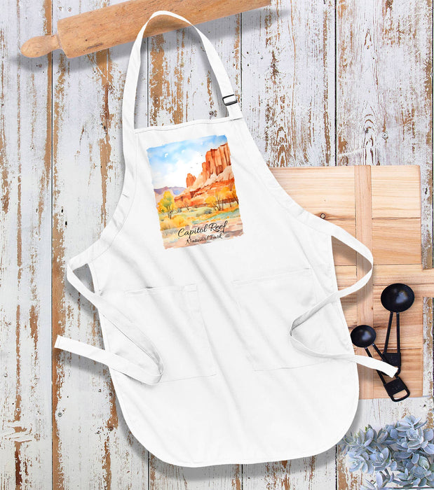 Capitol Reef National Park Utah Kitchen Cotton Apron