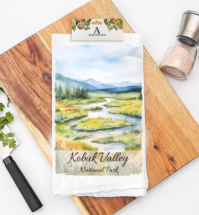 Kobuk Valley National Park Alaska  Flour Sack Tea Towel