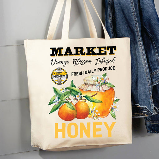 Cotton Canvas Tote Bag