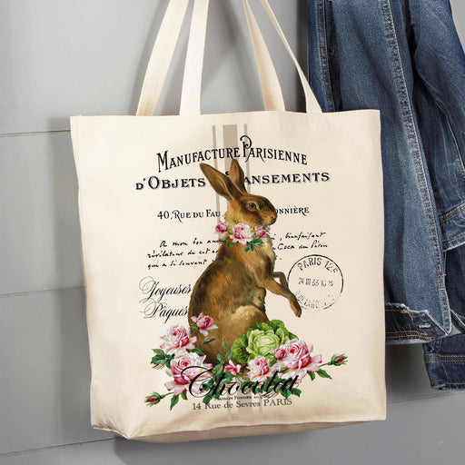 Cotton Canvas Tote Bag