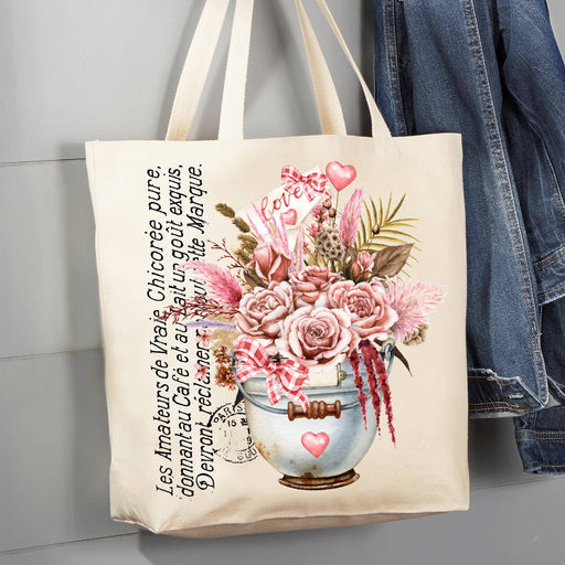Cotton Canvas Tote Bag