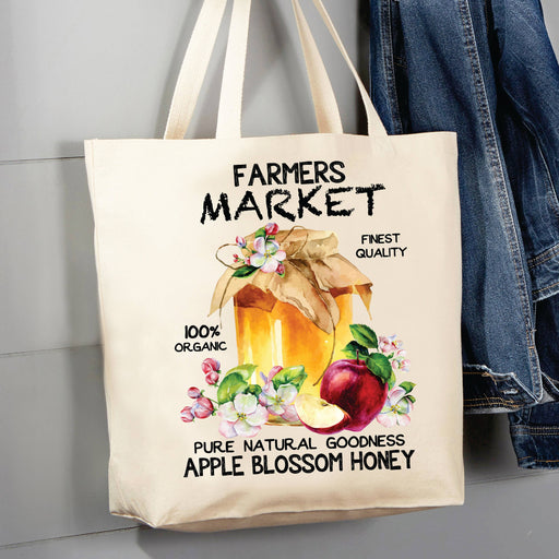 Cotton Canvas Tote Bag