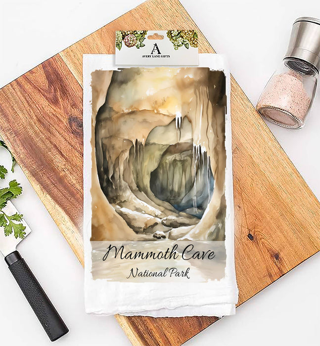 Mammoth Cave national Park Kentucky  Flour Sack Tea Towel