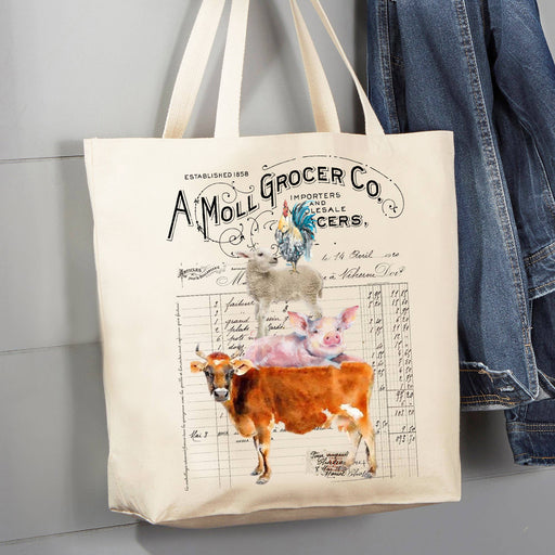 Cotton Canvas Tote Bag