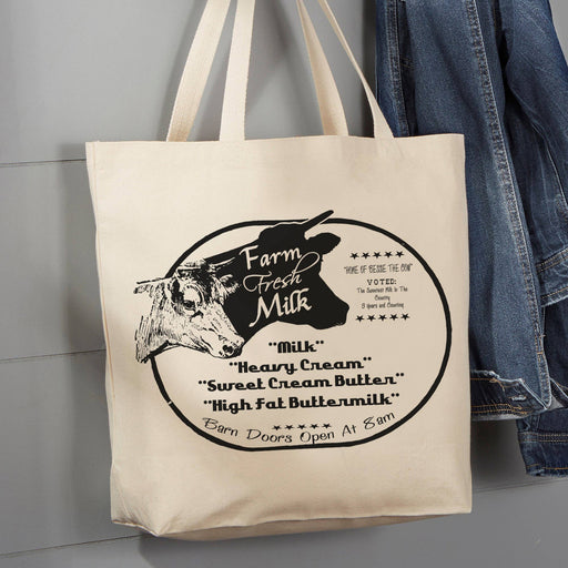 Cotton Canvas Tote Bag